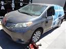 2011 TOYOTA SIENNA LIMITED GRAY 3.5 AT FWD Z21478